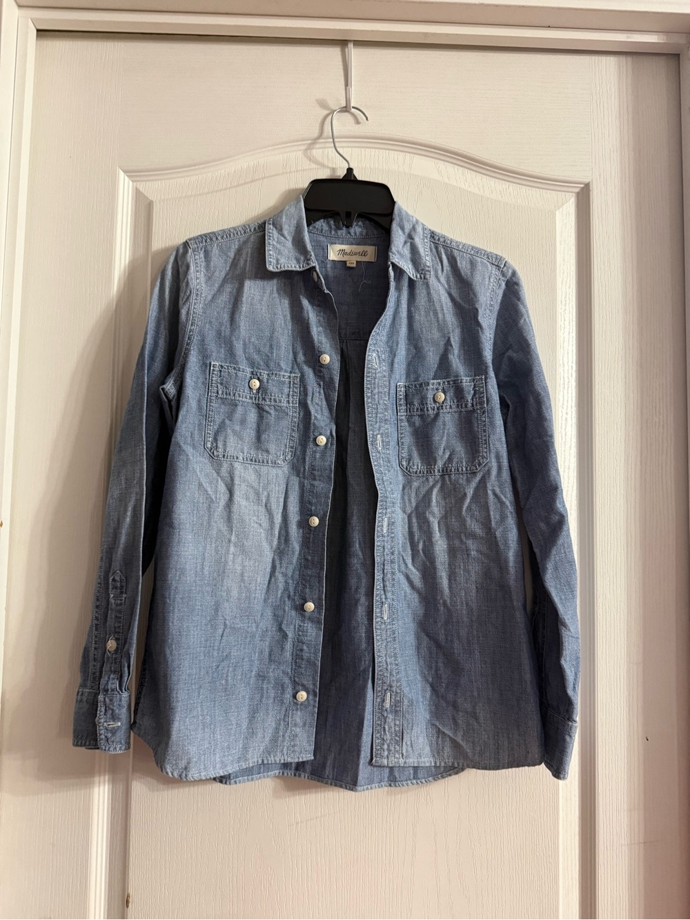 Madewell Women’s Lightweight Denim Button Up Sz XXS. SP-68